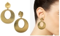 Charter Club Hammered Teardrop Clip-On Earrings, Created for Macy's